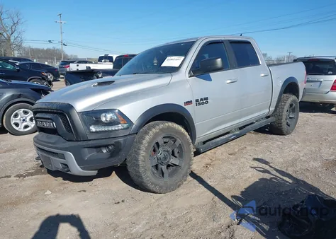 2017 Ram 1500 Rebel 4X4 5'7 Box z USA, uszkodzony, nr VIN 1C6RR7YT3HS620112